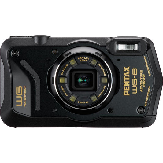 Pentax Black WG-8 Compact Camera Waterproof Image 1