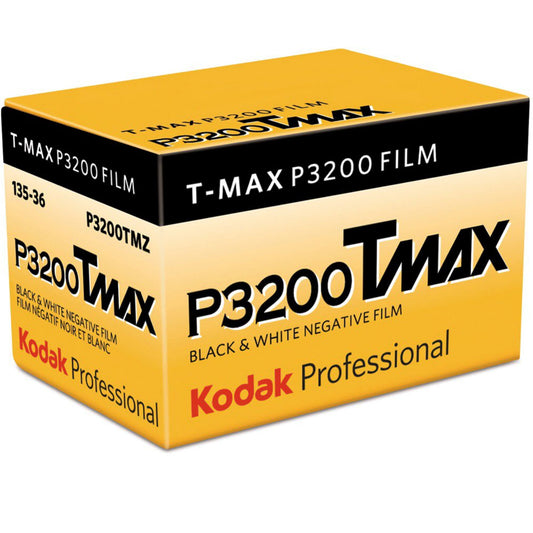 Kodak Professional Tmax ISO 3200 36 Exp Black and White 35mm Print Film Image 1