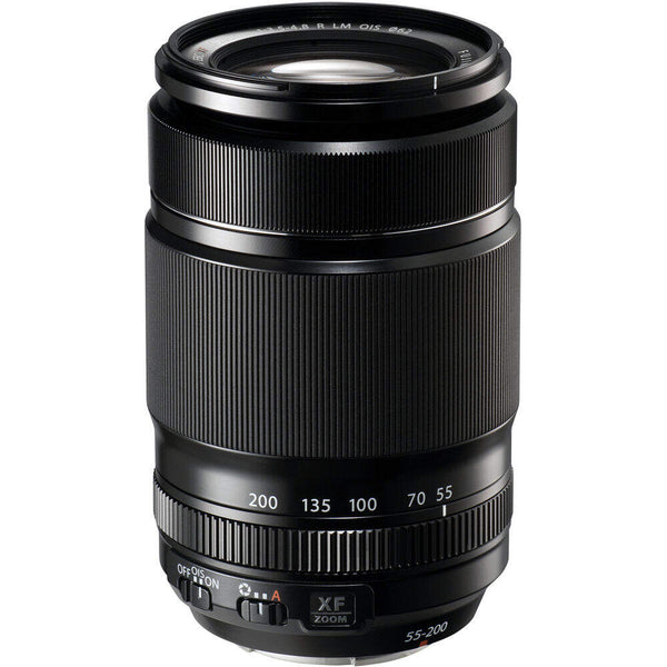FUJIFILM XF 55-200mm レンズ+レンズフィルター付き Fujifilm 55-200mm F3.5-4.8 R LM OIS Fujinon XF Lens