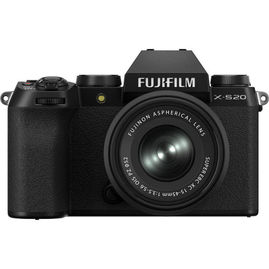 Fujifilm X-S20 Black Camera with XC 15-45mm Lens Image 1