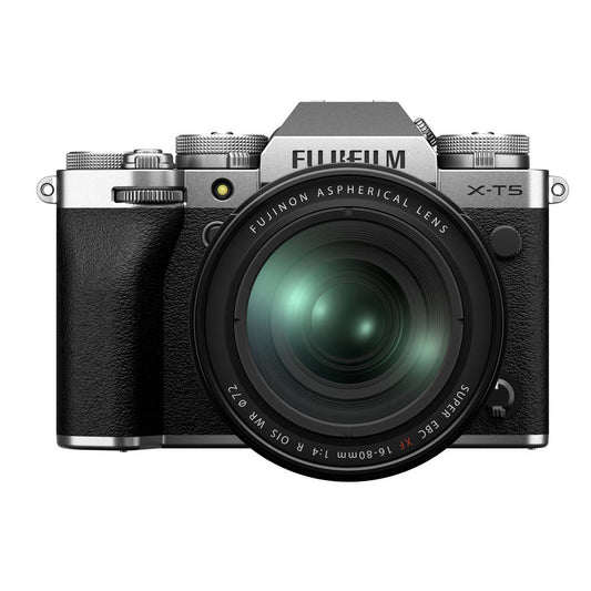 Fujifilm Mirrorless X-T5 & 16-80mm Lens Kit - Silver Image 1