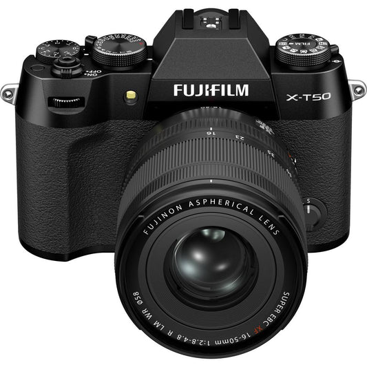 Fujifilm Black X-T50 Kit With XF 16-50mm F2.8-4.8 R LM WR Image 1