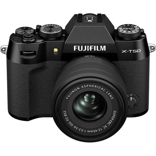 Fujifilm Black X-T50 Kit With XC 15-45mm F3.5-5.6 OIS PZ Image 1