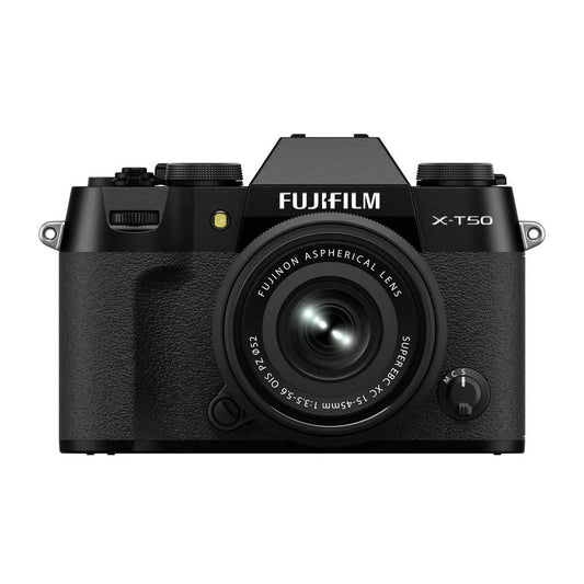 Fujifilm Black X-T50 Kit With XC 15-45mm F3.5-5.6 OIS PZ