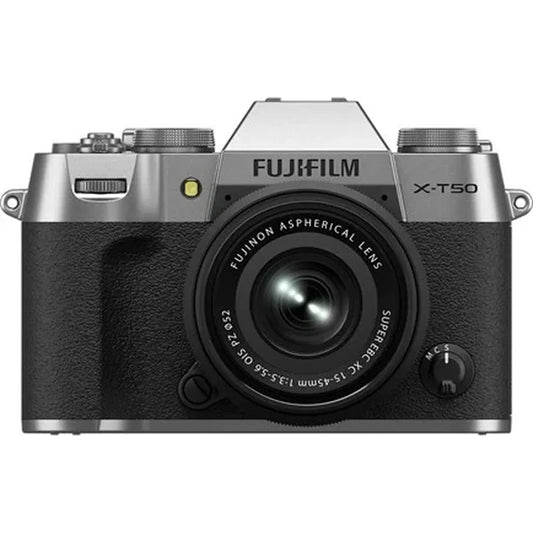 Fujifilm Silver X-T50 Kit With XC 15-45mm F3.5-5.6 OIS PZ