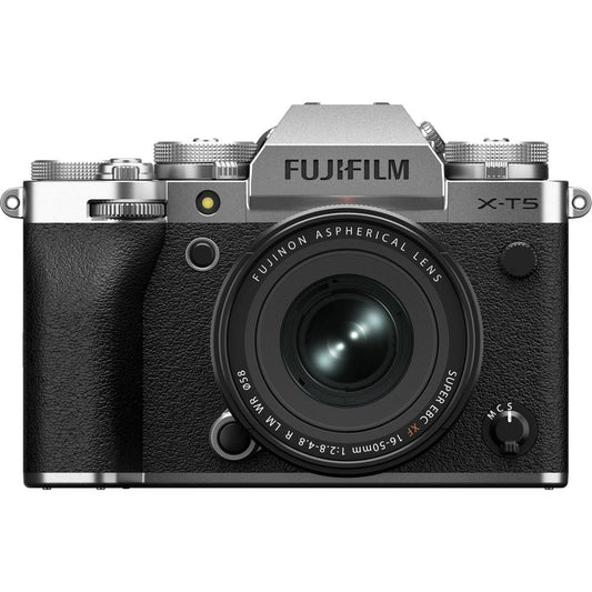 Fujifilm Mirrorless X-T5 with 16-50mm Lens Kit - Silver