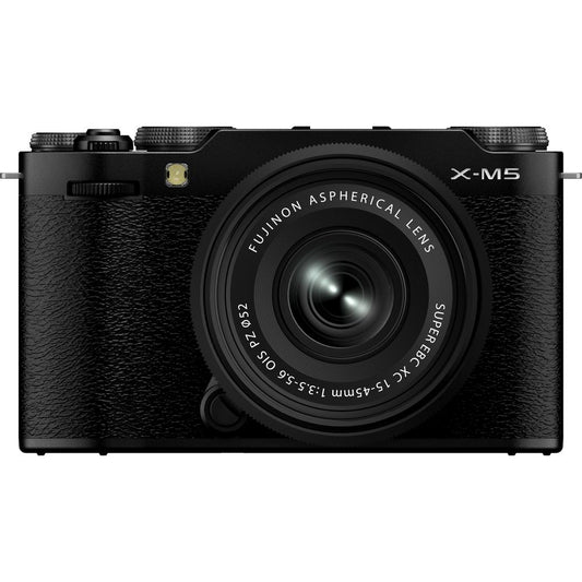 Fujifilm X-M5 with XC 15-45mm lens - Black