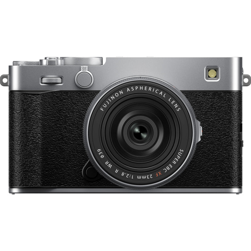 Fujifilm X-E5 Silver Kit With 23mm F2.8 WR Lens front