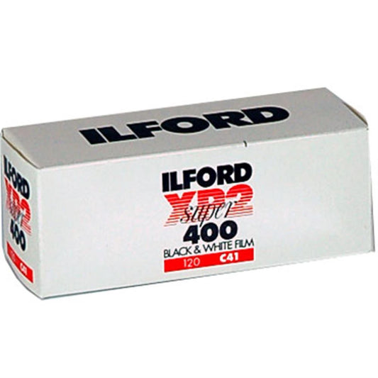 Ilford 120 XP-2 Super 400 Black and White Roll Film C41 Process