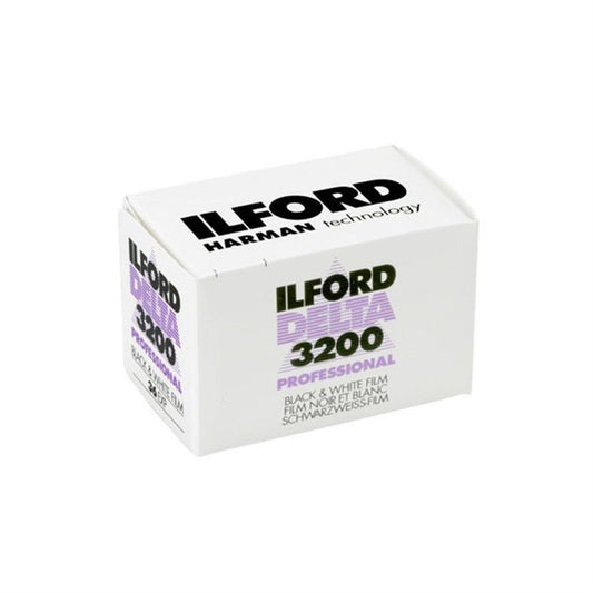 Ilford Delta 3200 36 Exp Black & White  Print Film