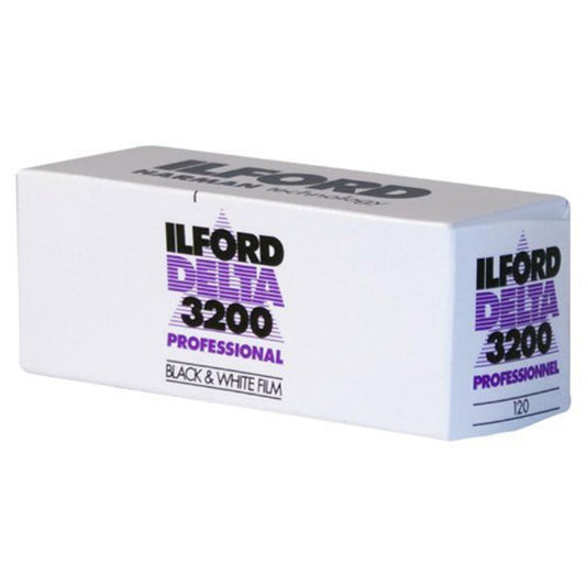 Ilford Delta 3200 Black & White 120 Roll Film Image 1