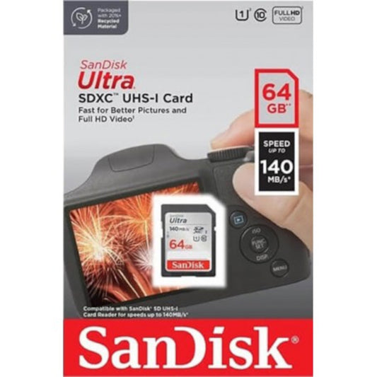 SanDisk Ultra 64GB Micro SDXC Memory Card