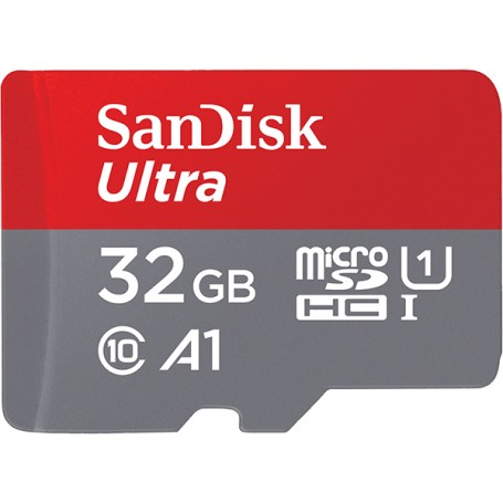 SanDisk Ultra 32GB Micro SDHC UHS-1 Memory Card