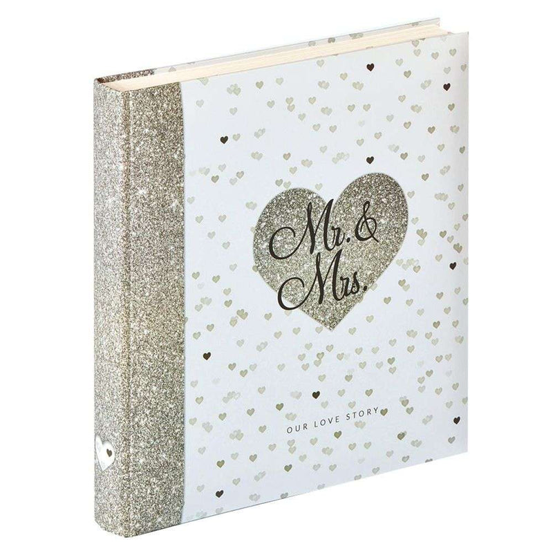 Album with 'Mr. & Mrs.' design on a white background