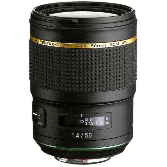 Pentax 50mm F1.4 D FA SDM AW Lens Image 1