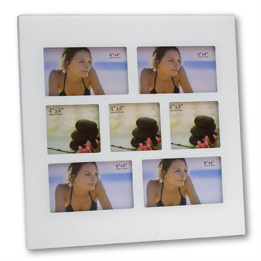 Cassiopea Glass Multi Aperture Photo Frame