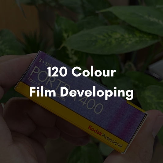 120 Medium Format Colour Film Developing | Mail Order Scans & Prints