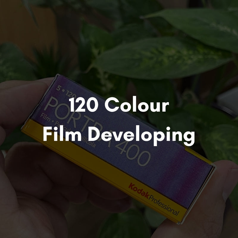 120 Medium Format Colour Film Developing | Mail Order Scans & Prints