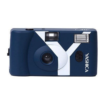 YASHICA MF-1 Snapshot Art Camera Y Edition Dark Blue with 1 Film 400/24