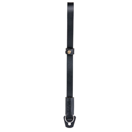 Dorr Loop Black Leather Camera Wrist Strap