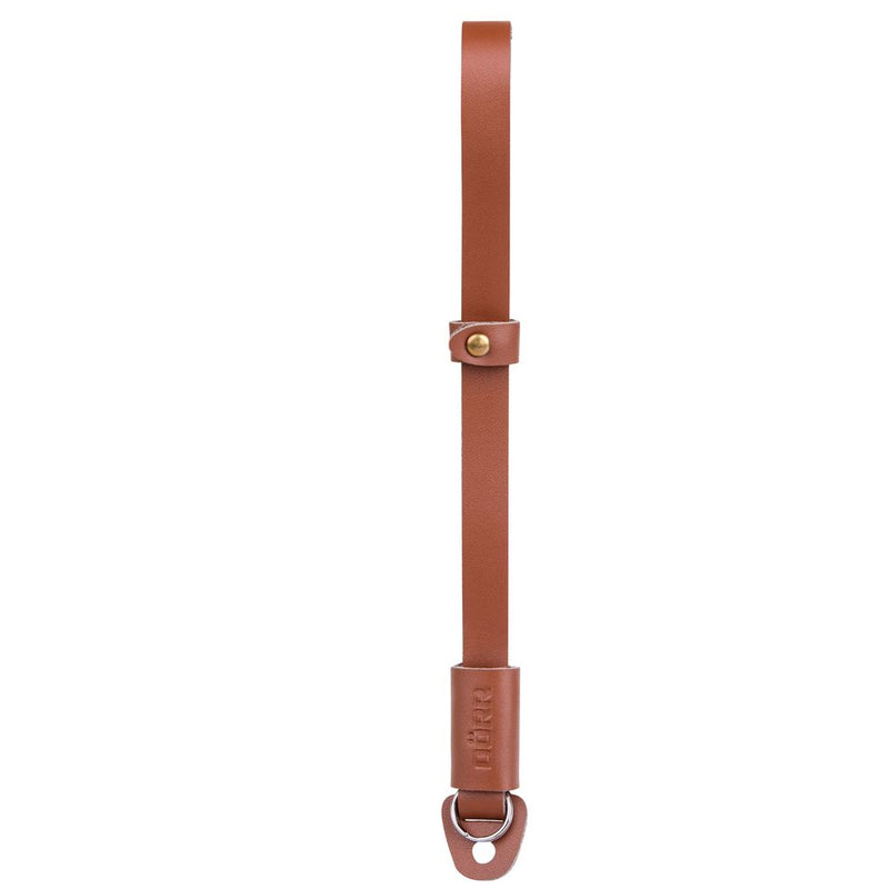 Dorr Loop Brown Leather Camera Wrist Strap Image 1