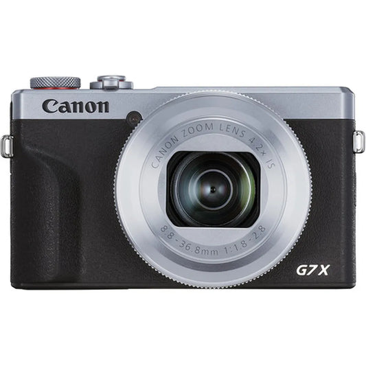 Canon Powershot G7 X Mark III Compact Camera - Silver