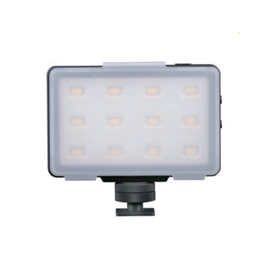 Dorr VL-12S Mini LED Video Light | Built-in Li-ion Battery | Daylight 5600K | 140 Lux/1M | 95 CRI