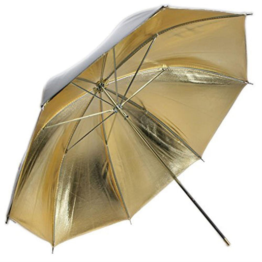 Dorr RS-112 White/Gold Reflector Umbrella Image 1