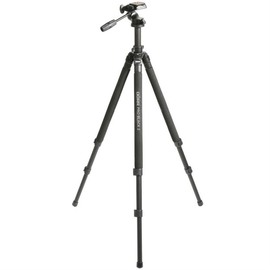 Dorr Pro Black 2 Tripod Inc Pan and Tilt Ball Head with Quick Release Image 1