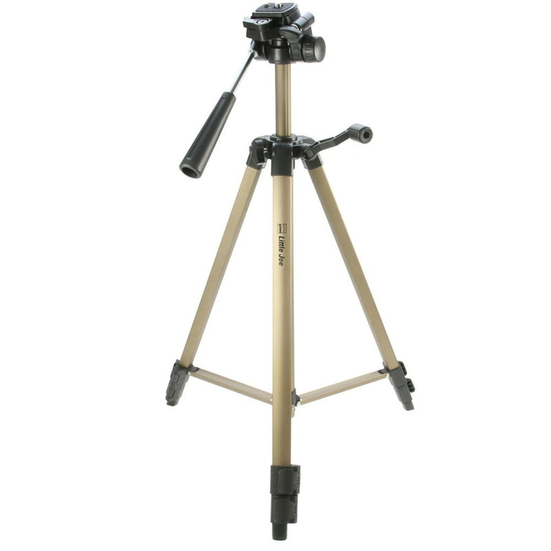 Dorr Little Joe Tripod | 3 Sections | 3 Way Panhead | Rubber Grips | Carrying Case Image 1