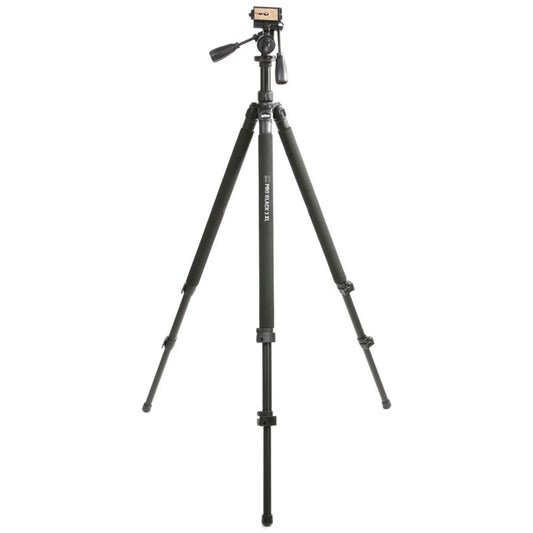 Dorr Pro Black 3XL Tripod | Pan & Tilt Ball Head Included | Quick Release | 3 Sections