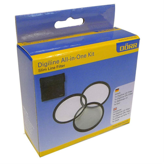 Dorr 52mm Digi Line Filter Kit (UV, Circular Polarizer and Close Up +4)