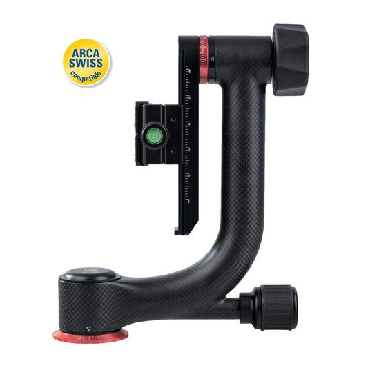 Dorr GL-24C Carbon Gimbal Head | Lightweight Carbon | 8KG Max. Load | 360° Panning Image 1