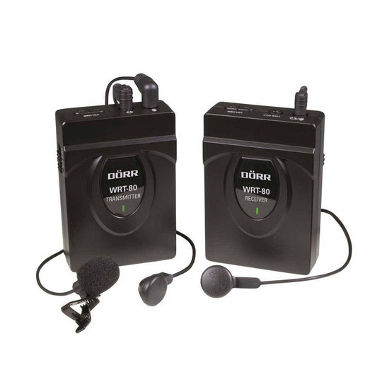 Dorr WRT-80 Wireless Microphone Kit | 60 Meter Range | 2.4 GHz