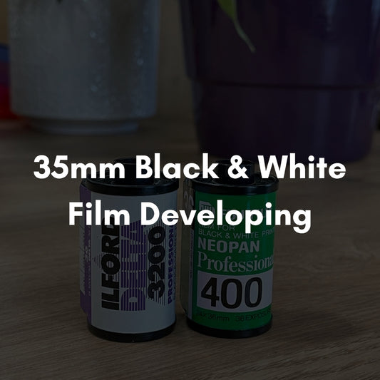 35mm Black & White Film Developing | Mail Order Scans & Prints