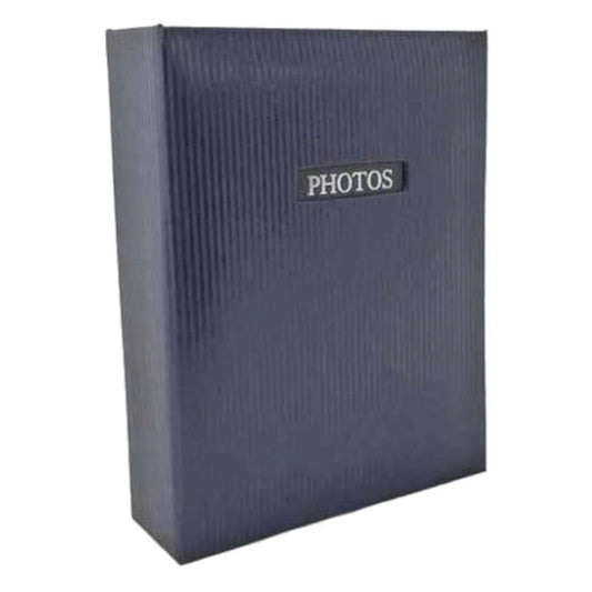 Elegance Blue Slip-In Photo Album for 100 7x5 Photos