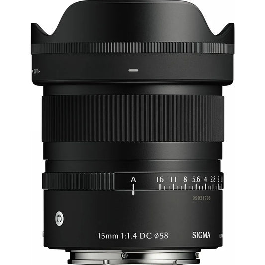 Sigma 15mm F1.4 DC Contemporary Lens - Sony E Mount