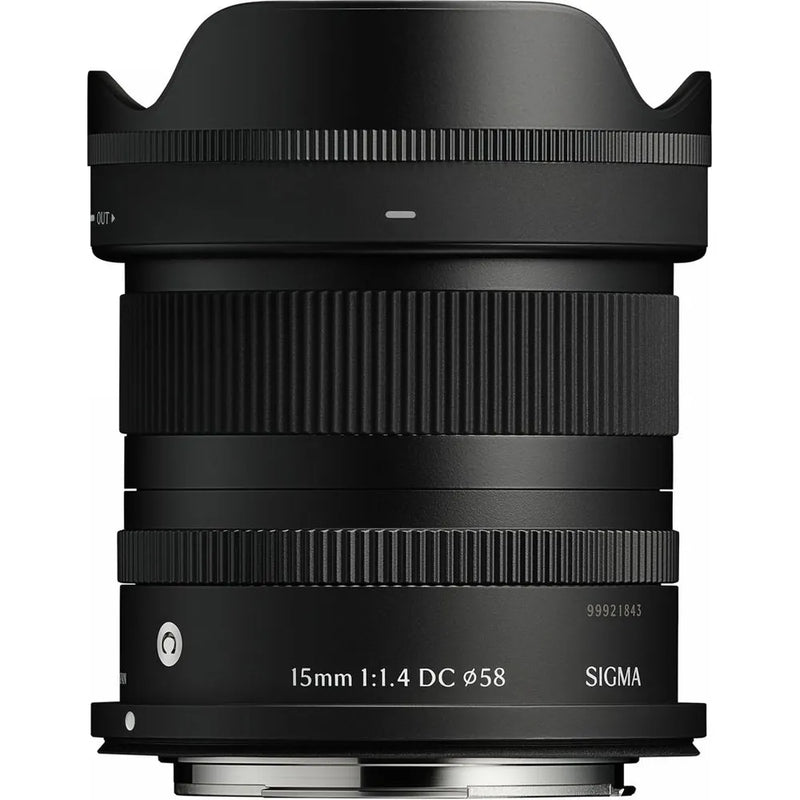 Sigma 15mm F1.4 DC Contemporary Lens - Canon RF Mount