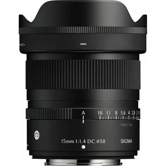 Sigma 15mm F1.4 DC Contemporary Lens - Fujifilm X