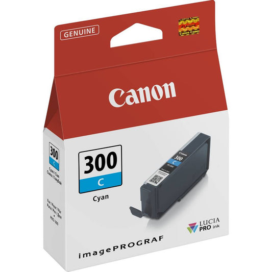 Canon PFI-300C Cyan Ink Cartridge Pro-300 Image 1