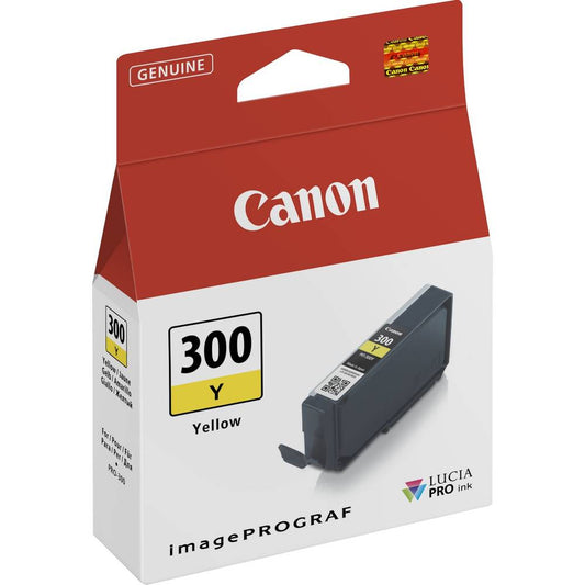 Canon PFI-300Y Yellow Ink Cartridge Pro-300 Image 1