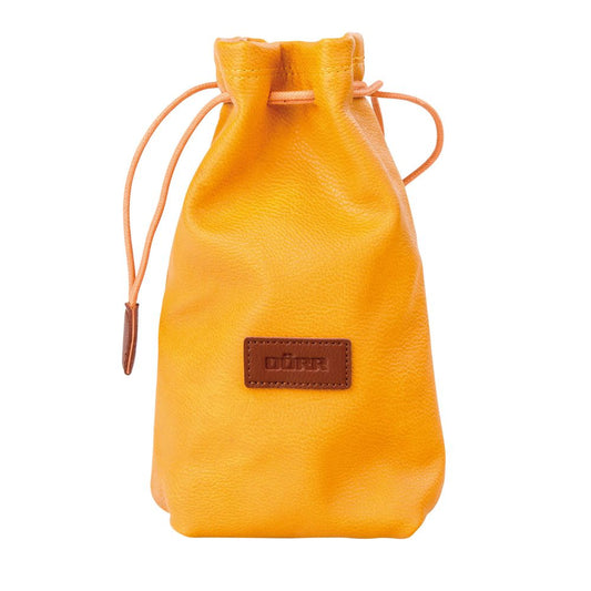 Dorr Skin Camera Case L Yellow Drawstring Pouch