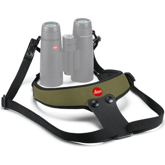 Leica Neoprene Sport Binocular Strap - Olive Green