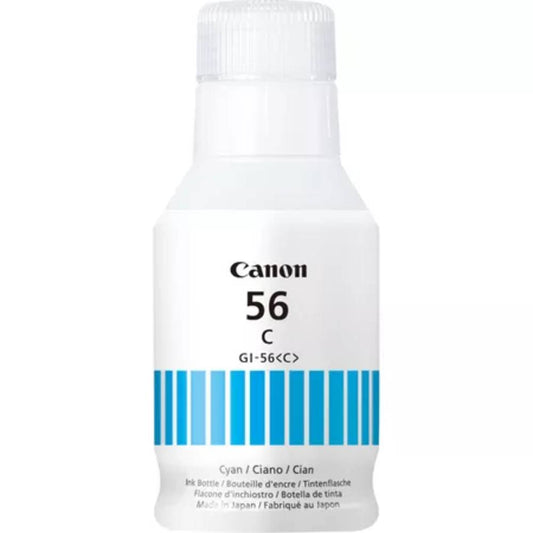 Canon GI-56C Ink Bottle | MAXIFY | Cyan Image 1