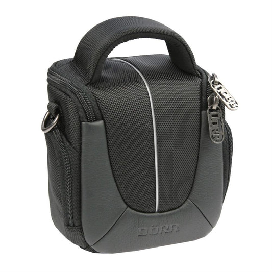 Dorr Yuma Small DSLR Camera Bag - Black and Silver