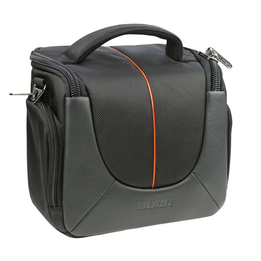 Dorr Yuma Medium DSLR Camera Bag - Black and Orange