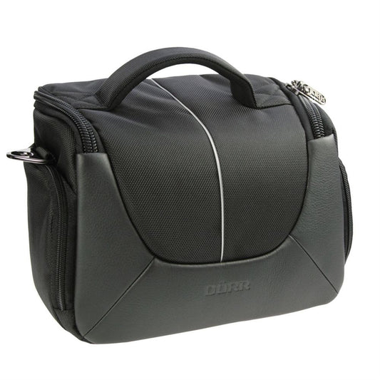 Dorr Yuma Large DSLR Camera Bag - Black and Silver