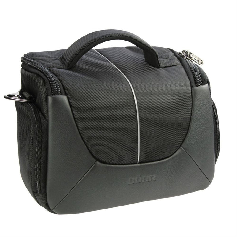 Dorr Yuma Large DSLR Camera Bag - Black and Silver Image 1