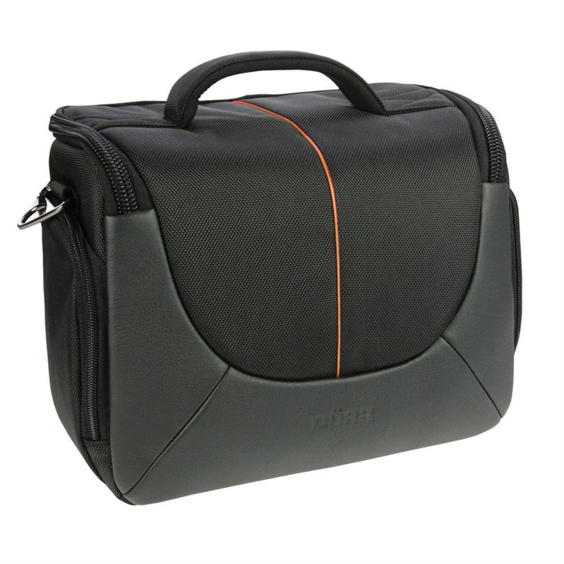 Dorr Yuma Extra Large DSLR Camera Bag - Black and Orange Image 1