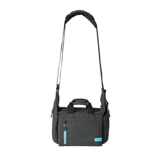 Dorr City Pro Messenger Photo Bag - XS Grey/Blue